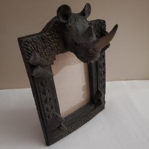 Rhinoceros African 3D Picture Frame 8"×6"